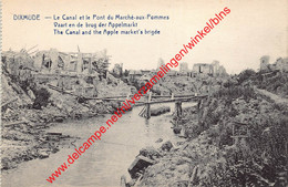 Dixmude - Vaart En De Brug Der Appelmarkt - The Canal And The Apple Market's Bridge - Diksmuide - Diksmuide