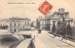 FRANCE - 51 - Châlons-Sur-Marne - Porte De Marne - Collection L Augu - Carte Postale Ancienne - Châlons-sur-Marne