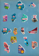 Magnets. Magnets "Le Gaulois" Départements Français. Lot N°1 De 16 Magnets (voir Liste) - Altri & Non Classificati