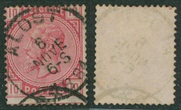 émission 1883 - N°38 Obl Simple Cercle "Alost" - 1883 Leopold II