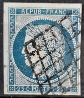 France 1850 N°4 Ob TB  Cote 65€ - 1849-1850 Ceres