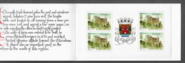 PORTUGAL STAMP BOOKLET Nº 53 - 1987 Portuguese Castles MNH (BU#26) - Carnets