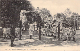 MILITARIA - CAMP De SATHONAY - La Barre Fixe - LL - Carte Postale Ancienne - Regimenten