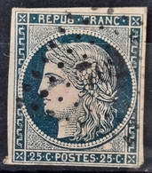 France 1850 N°4b Ob TB Cote 75€ - 1849-1850 Ceres