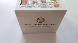 BELGIQUE MONNAIE ROYALE BOITE VIDE EN PARFAIT ETAT POUR RANGEMENT DES MEDAILLES SOUS BLISTER EN POCHETTE LIRE DESCRIPTIF - Professionals / Firms