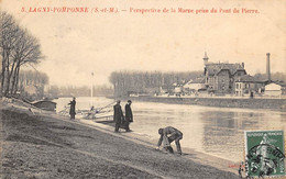 Lagny Sur Marne - Thorigny          77       La Marne Prise Du Pont De Pierres           (voir Scan) - Lagny Sur Marne