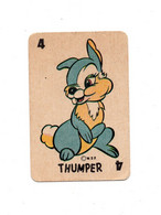 19587 " FIGURINA N° 4 - THUMPER - WALT DISNEY PRODUCTION " Cm. 6 X 4 Circa - Disney
