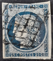 France 1850 N°4 Ob  Cote 65€ - 1849-1850 Ceres