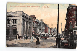 AGB525 DUNDAS STREET SHOWING BANK OF COMMERCE LONDON ONT - Londen