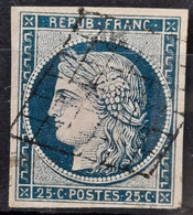 France 1850 N°4a Ob TB Cote 75€ - 1849-1850 Ceres