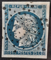 France 1850 N°4a Ob TTB Cote 75€ - 1849-1850 Ceres