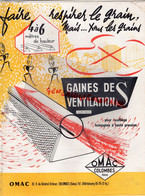 92-COLOMBES- PROSPECTUS OMAC- GAINES VENTILATION SECHAGE GRAINS GRAINES 1962 - 32 RUE GENERAL CREMER-AGRICULTURE - Landbouw