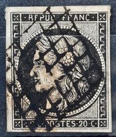 France 1849 N°3 Ob TB Cote 70€ - 1849-1850 Ceres