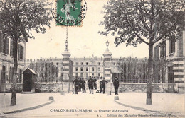 FRANCE - 51 - Châlons-sur-Marne - Quartier D'Artillerie - Edition Des Magasins Réunis - Carte Postale Ancienne - Châlons-sur-Marne