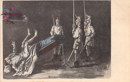 MILITARIA - Une Première Nuit - Illustration Signée - F. LARDET - Carte Postale Ancienne - Sonstige & Ohne Zuordnung