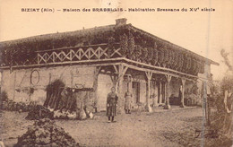 FRANCE - 01 - Biziat - Maison Des Brabellis - Habitation Bressane Du XVe Siècle - Carte Postale Ancienne - Unclassified