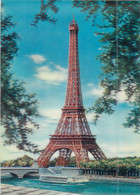 CPSM Paris Tour Eiffel Carte 3D Visio Relief Visiorelief Visiomatic Bateau - Tour Eiffel