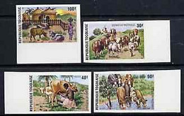 Togo 1974, Pastoral Economy, 4val IMPERFORATED - Agriculture
