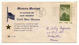 1945 Sioux City, Iowa, Michel Nr, 538 Auf FDC Memory Monday - 1941-60