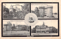 FRANCE - 61 - Alençon - Château Des Ducs - Entrée Principale Du Vieux Château - Château.. - Carte Postale Ancienne - Alencon
