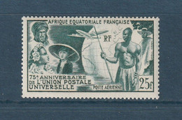 AEF - Poste Aérienne - YT N° 54 * - Neuf Avec Charnière - 1949 - Unused Stamps