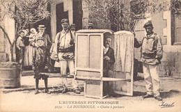 FRANCE - 63 - La Bourboule - Chaise à Porteurs - L'auvergne Pittoresque - Carte Postale Ancienne - La Bourboule