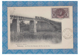 BENIN --Le Pont De Chemin De Fer Sur Le ZOU - - Ouvrages D'Art