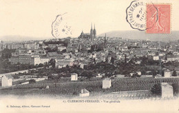 FRANCE - 63 - Clermont-Ferrand - Vue Générale - Editeur : G. Delaunay - Carte Postale Ancienne - Clermont Ferrand