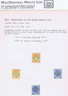 Ireland 1941 Rising Overprints 2d And 3d Page With Set Mint Hinged And Set Fresh Used - Ongebruikt