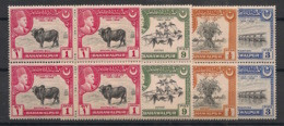 BAHAWALPUR - 1949 - N°Yv. 18 à 21 - Série Complète En Blocs De 4 - Neuf Luxe ** / MNH / Postfrisch - Bahawalpur