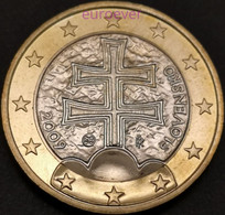 1 Euro 2022 Slowakei / Slovakia UNC Aus BU KMS - Slovakia