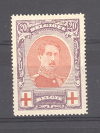 BE 0351  -  Belgique  :  COB 134  * - 1914-1915 Croix-Rouge