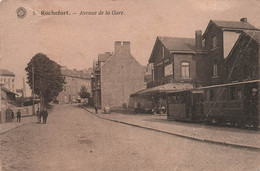 BELGIQUE - Rochefort - Avenue De La Gare - Tramway - Tram - Carte Postale Ancienne - - Rochefort