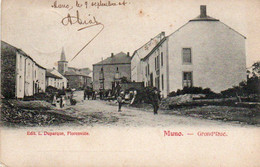 Muno   Grand'place Bien Animée Voyagé En 1904 - Florenville