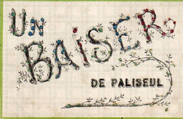 Un Baiser De Paliseul Avec Paillettes Voyagé En 1906 - Paliseul
