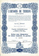 - Titre De 1950 - Laminoirs De Thiméon - Société Anonyme - - Industrie