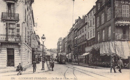 FRANCE - 63 - Clermont-Ferrand - La Rue De L'Ecu - Animée - Tramway - Carte Postale Ancienne - Clermont Ferrand