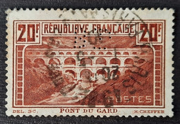 France 1929/31 N°262 Perforé BP TB - Gebraucht
