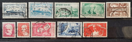 France 1935 Année Complète N°299/308 Ob TB Cote 93€ - ....-1939