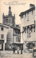 FRANCE - 63 - Ambert - Place Des Minimes - Derniers Vestiges Du Vieil Ambert - Papeterie L.Boy - Carte Postale Ancienne - Ambert