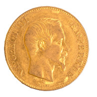 Second-Empire-100 Francs Napoléon III, Tête Nue 1855 Paris - 100 Francs (gold)