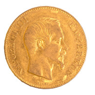 Second-Empire-100 Francs Napoléon III, Tête Nue 1855 Paris - 100 Francs (oro)
