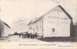 FRANCE - 39 - Col De La Faucille Et Le Mont Blanc - Altitude 1323m - Edition : Le Chamois - Carte Postale Ancienne - Andere & Zonder Classificatie