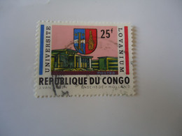 CONGO   USED  STAMPS  UNIVERSITY - Autres & Non Classés