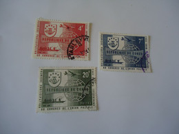 CONGO   USED  STAMPS 3 UNION POSTAL - Sonstige & Ohne Zuordnung