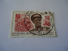 CONGO   USED  STAMPS KINGS  WITH POSTMARK - Otros & Sin Clasificación