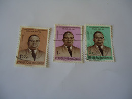 CONGO   USED STAMPS KINGS 3 - Autres & Non Classés