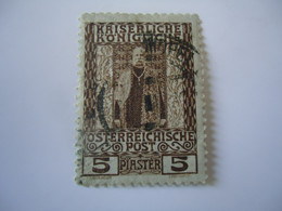 LEVANT AUSTRIA  USED   STAMPS      WITH POSTMARK - Sonstige & Ohne Zuordnung