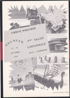 14 - Falaise -  6 ème Salon Cartophile Bas-normand 27 - 28 Octobre 1984 - Bourses & Salons De Collections