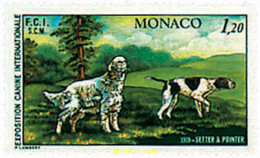 76905 MNH MONACO 1979 EXPOSICION CANINA INTERNACIONAL - Otros & Sin Clasificación